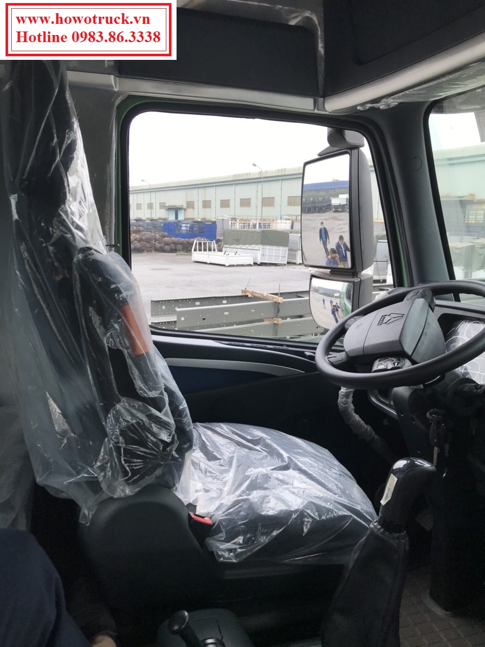XE TẢI THÙNG HOWO 5 CHÂN 340HP CABIN A7 MỚI NHẤT