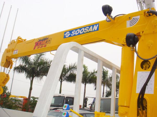 Thông số cẩu Soosan từ 3,2 tấn đến 6 tấn