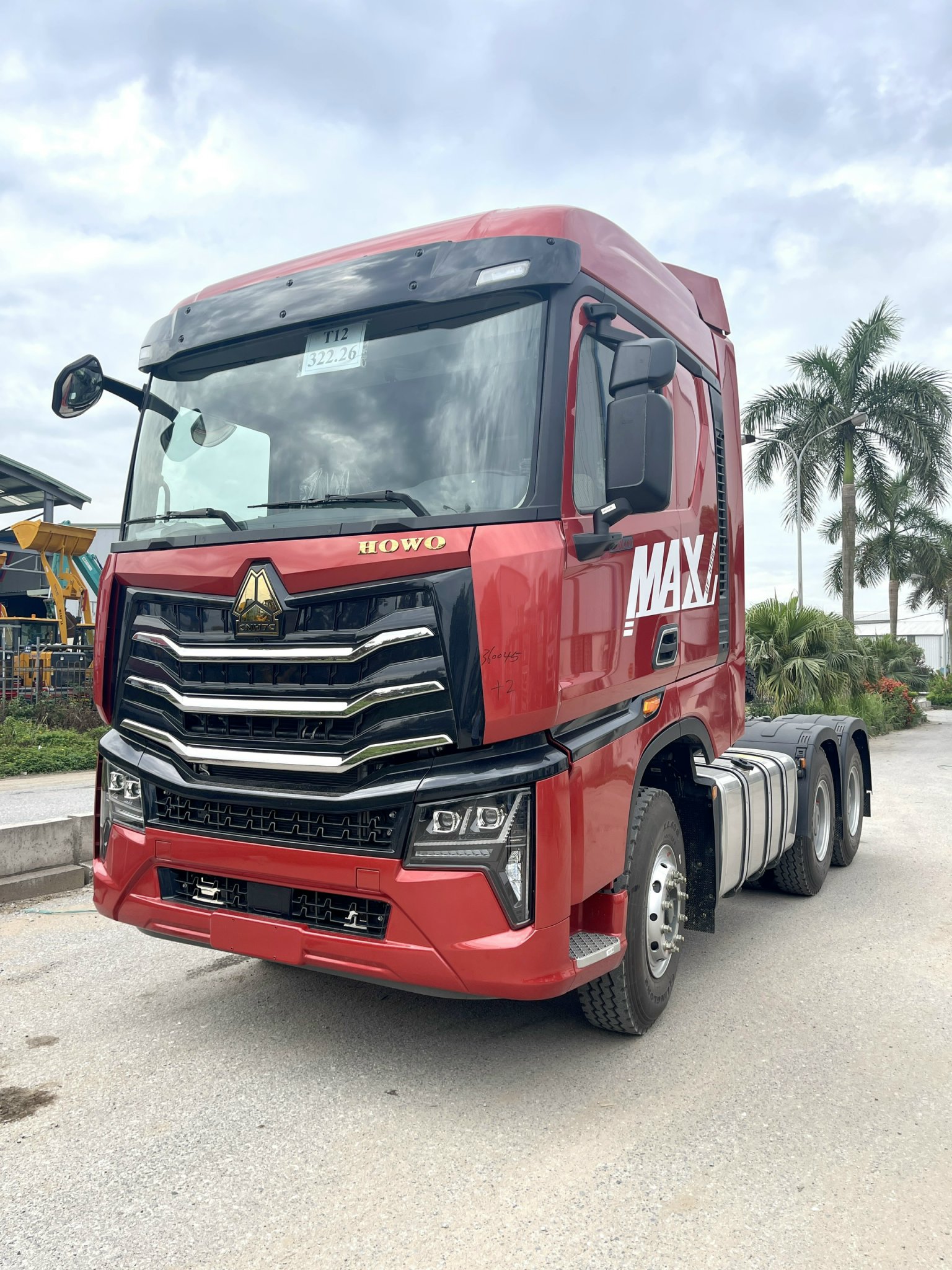 ĐẦU KÉO HOWO MAX 460HP CẦU DẦU