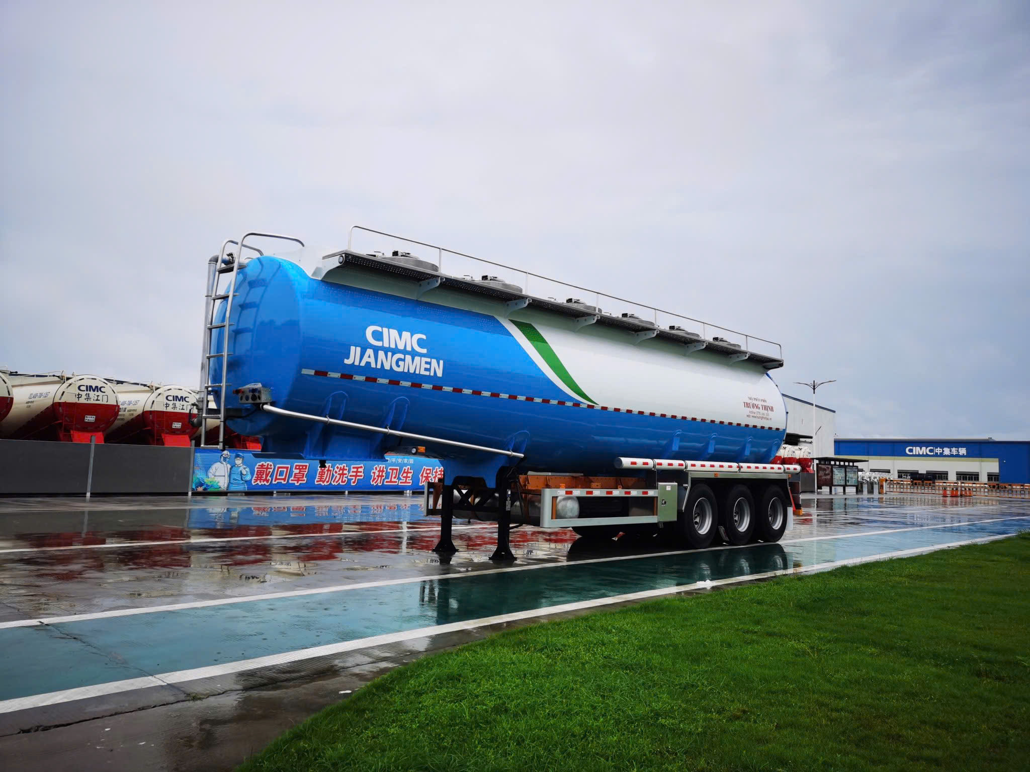 TÉC CHỞ XĂNG DẦU CIMC 41 KHỐI
