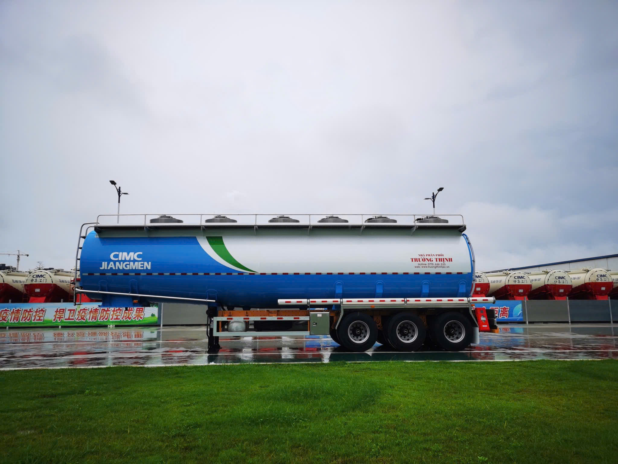 TÉC CHỞ XĂNG DẦU CIMC 41 KHỐI