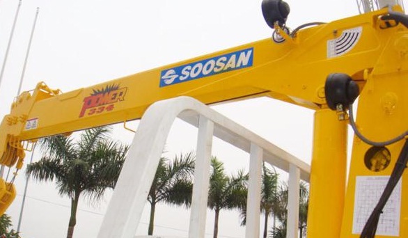 Thông số cẩu Soosan từ 3,2 tấn đến 6 tấn