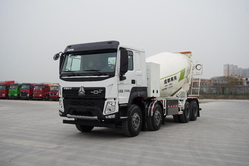 XE TRỘN BÊ TÔNG ĐIỆN HOWO