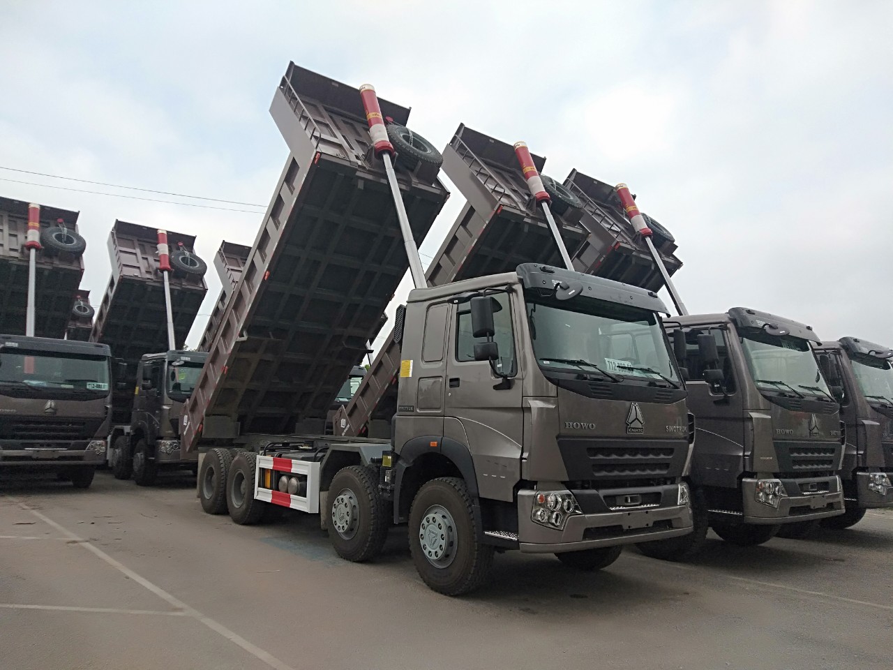 Tư vấn cắt khí thải xe tải (Howo, Chenglong...)