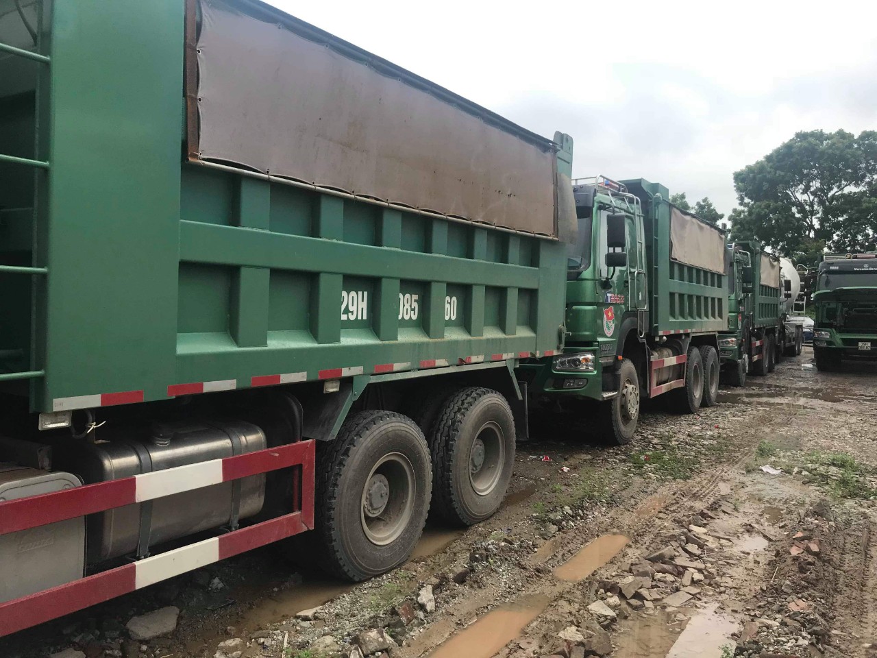 Xe ben Howo cũ, xe ben Howo đã qua sử dụng