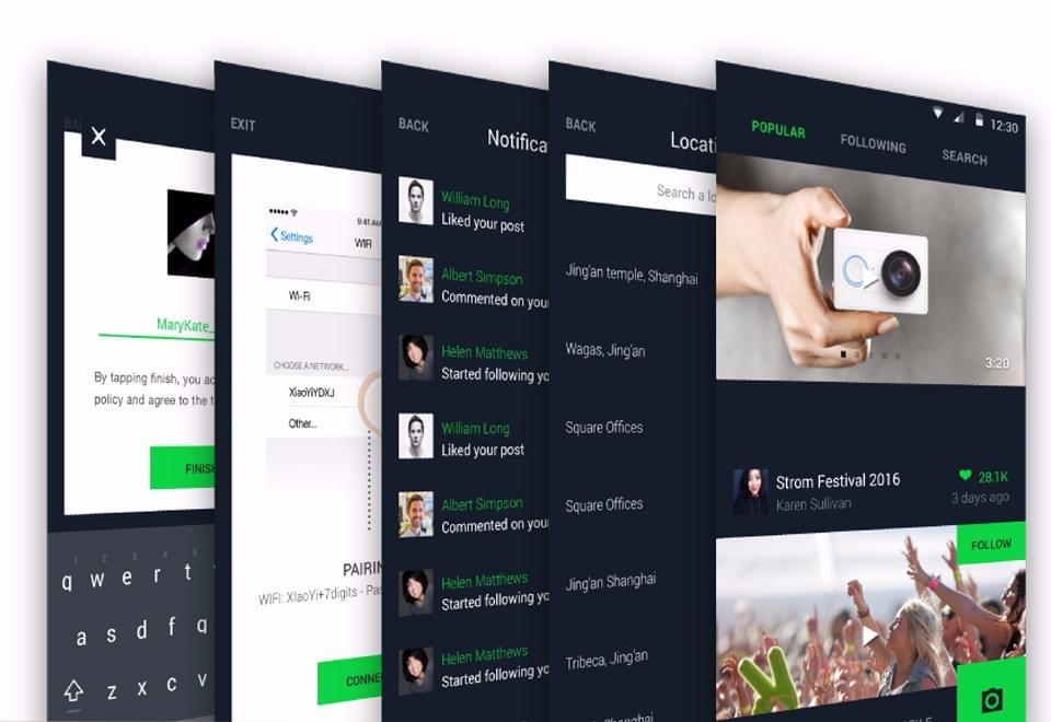 Camera hành trình Xe máy Xiaomi Yi Action 2 4K (US Edition) Night Blac - 2