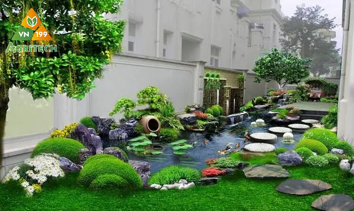 ĐÁ SỎI LÁT TRANG TRÍ SÂN VƯỜN NÊN MUA Ở ĐÂU ???