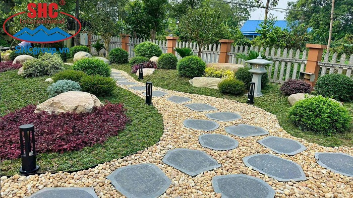 ĐÁ SỎI LÁT TRANG TRÍ SÂN VƯỜN NÊN MUA Ở ĐÂU ???