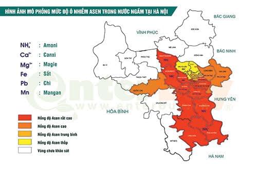 Thực trạng nước ở khu vực Hà Nội hiện nay