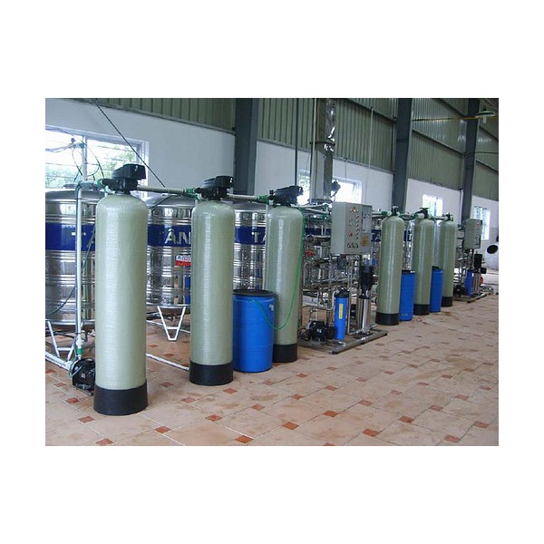 Hệ thống làm mềm nước cấp cho lò hơi và tháp giải nhiệt Hệ thống làm mềm nước cấp cho lò hơi và tháp giải nhiệt