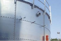 Bể chứa CST nhập khẩu sử dụng tấm thép phủ thuỷ tinh 54M3 Bể chứa CST nhập khẩu sử dụng tấm thép phủ thuỷ tinh 54M3