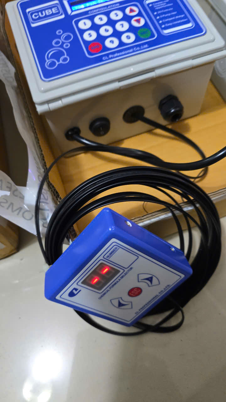 Bơm định lượng hóa chất giặt là Bơm định lượng hóa chất giặt là