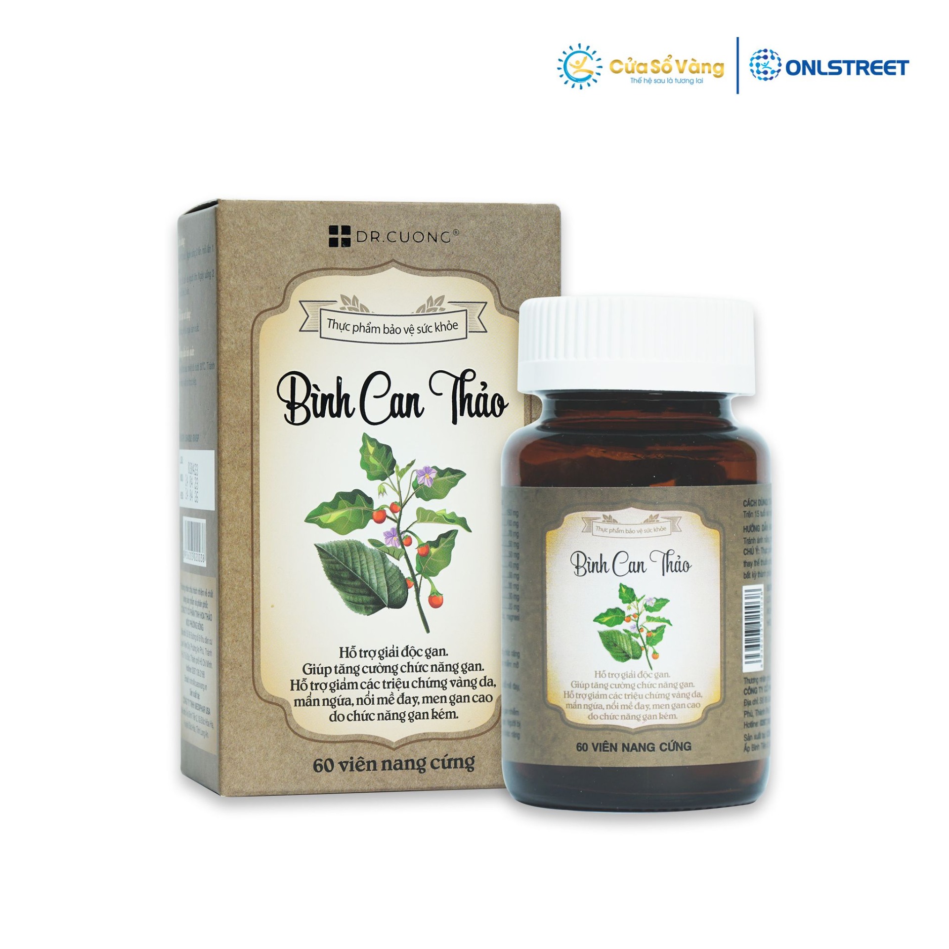 TPCN BÌNH CAN THẢO - HỖ TRỢ GIẢI ĐỘC GAN