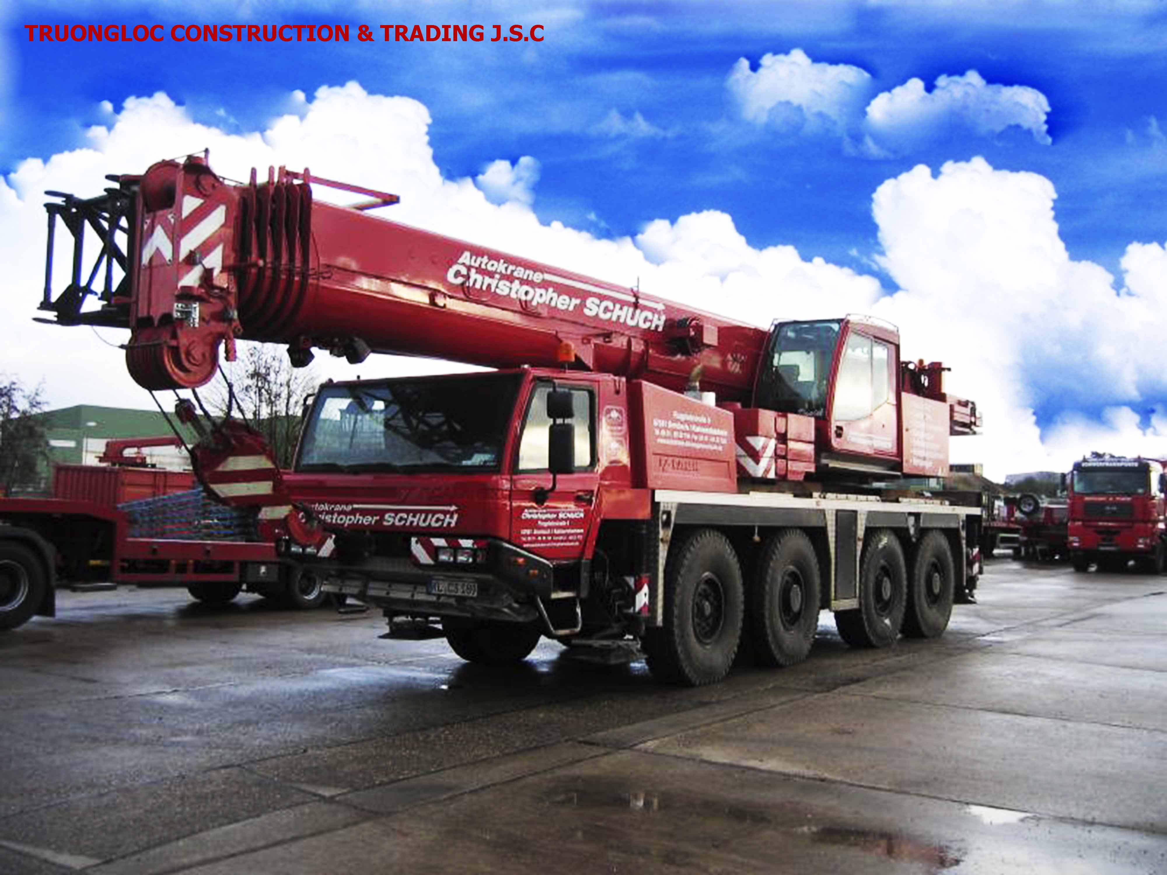Tadano crane 100 ton