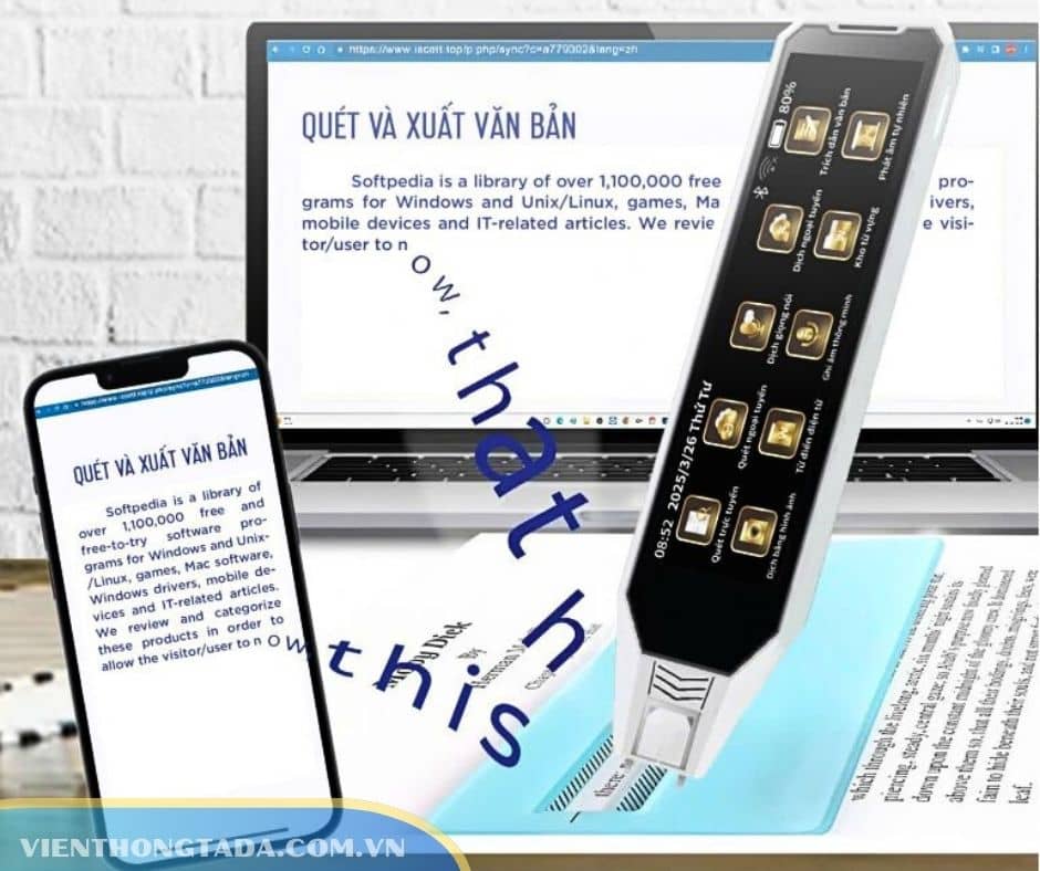 Bút Phiên Dịch i-Tek S Gold - Máy Phiên Dịch 145 Ngôn Ngữ, Nhiều Hình Thức Dịch -Hàng chính hãng - Bảo hành 12 tháng