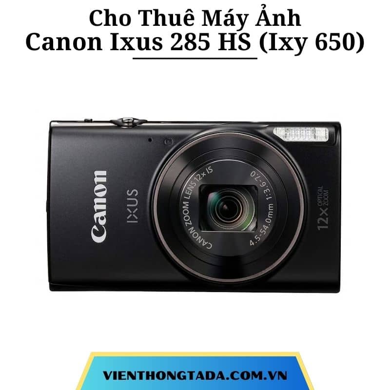 Cho Thuê Máy Ảnh Canon Ixus 285 HS (Ixy 650)