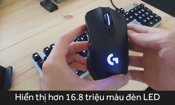 Chuột Gaming Không Dây Logitech G703 Hero Lightspeed