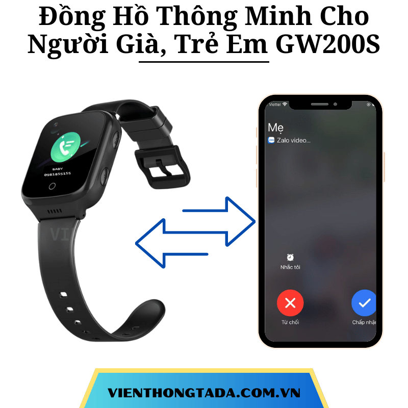 Đồng Hồ Thông Minh Cho Người Già, Trẻ Em GW200S: Định Vị, Cảnh Báo Đột Quỵ, Theo Dõi Sức Khỏe, Pin Khỏe