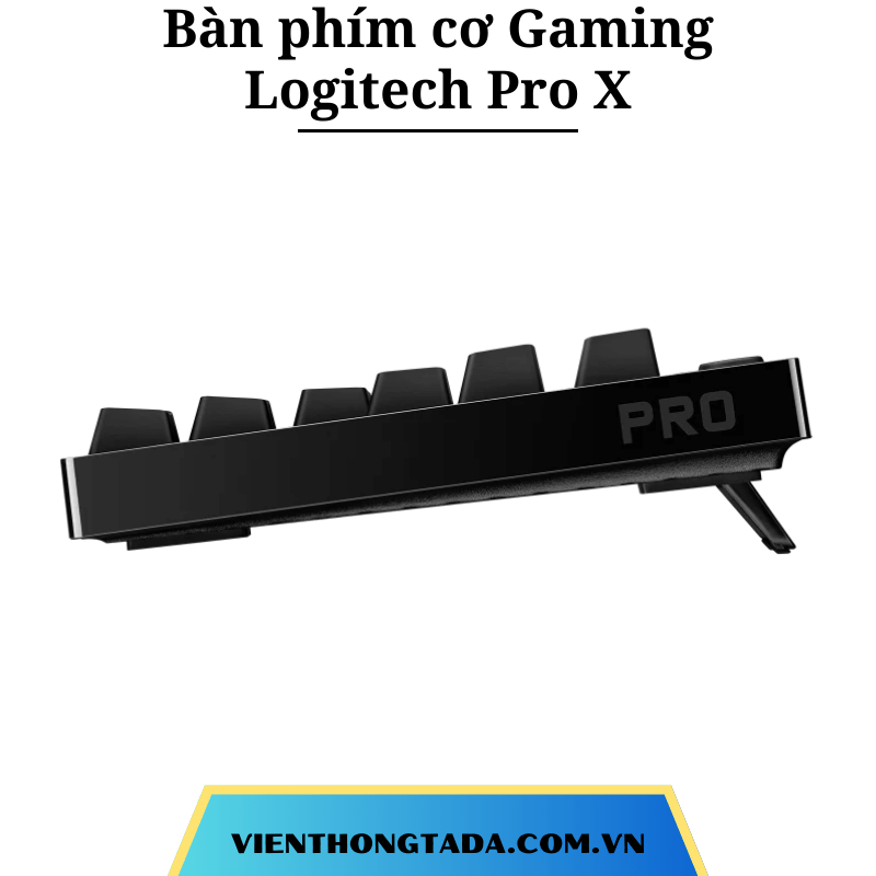 Bàn phím cơ Gaming Logitech Pro X (Đen) - Viễn thông Tada