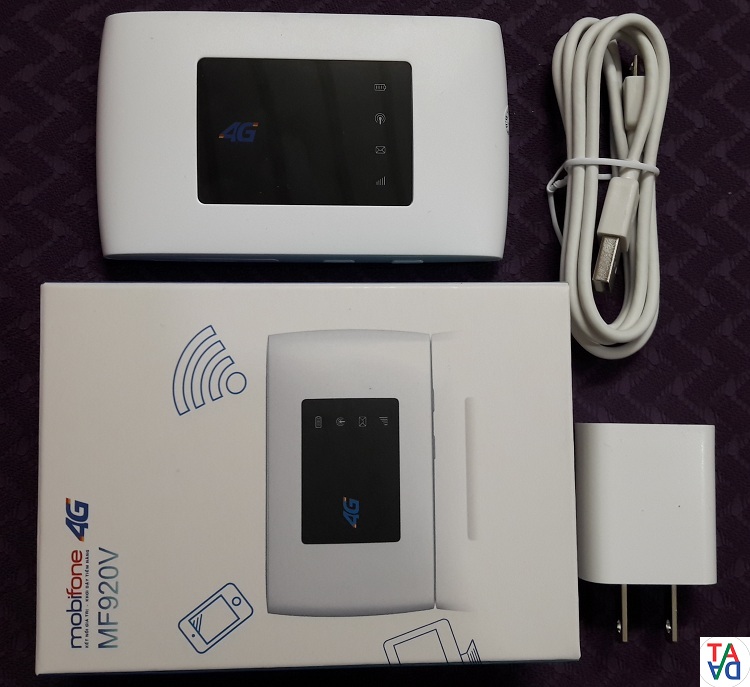 ZTE MF920V | Bộ Phát Wifi Di Động 3G/4G Mobifone, Tốc Độ 150Mbps, Pin 2300mAh, Hỗ Trợ 10 Thiết Bị Cùng Lúc (TADA Việt Nam)
