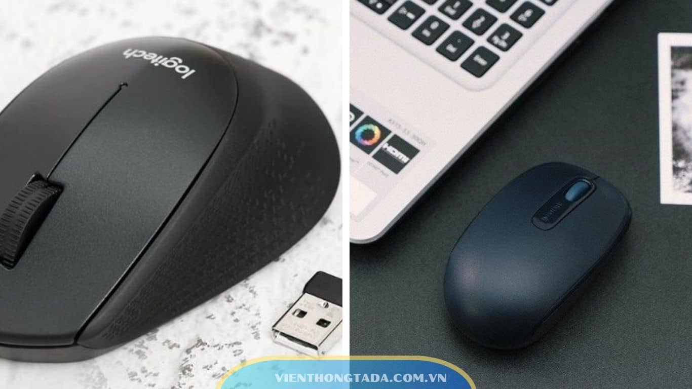 Phân Biệt Chuột Không Dây USB Receiver & Chuột Bluetooth: Lựa Chọn Nào Phù Hợp Với Bạn?