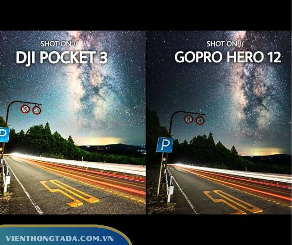 So Sánh DJI Osmo Pocket 3 vs GoPro 12