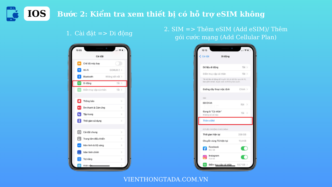 Hướng Dẫn Kiểm Tra Điện Thoại Có Dùng Được Esim không?