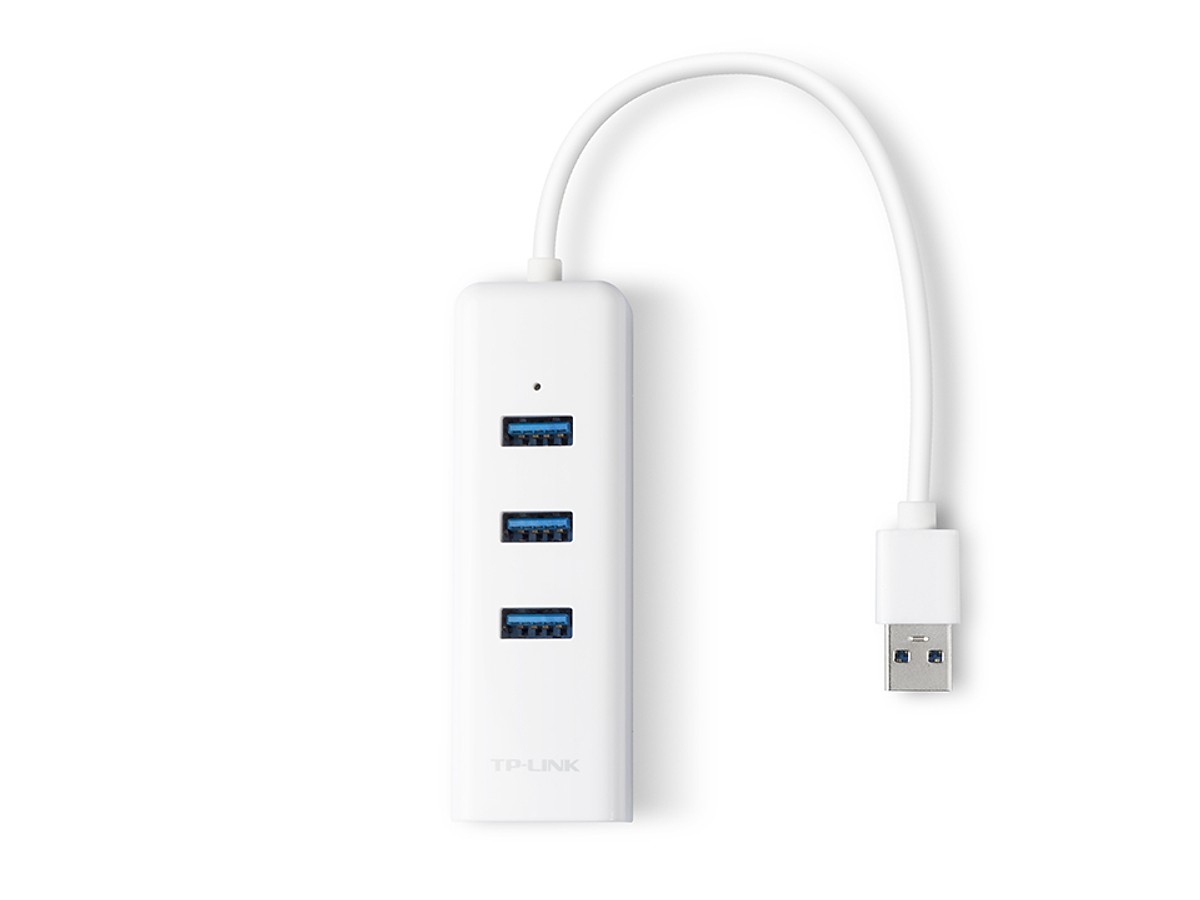 Bộ Chuyển Đổi Mạng USB 3.0 Sang Ethernet Gigabit kèm 3 cổng USB 3.0 TP-Link UE330