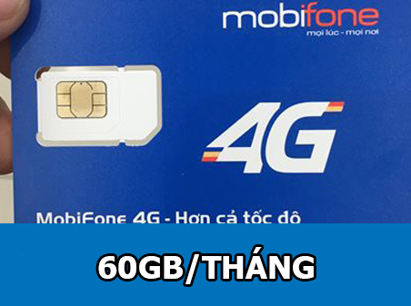 Sim Data 3g4g Mobifone Khuyến Mãi 60gbtháng Tốc độ Cao