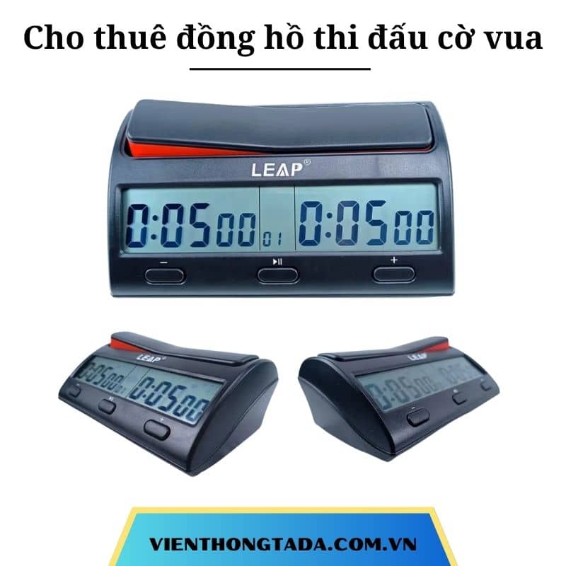 Cho thuê bộ cờ vua gỗ nam châm và đồng hồ thi đấu cờ vua tại Hà Nội, Hải Phòng, Đà Nẵng, TP Hồ Chí Minh