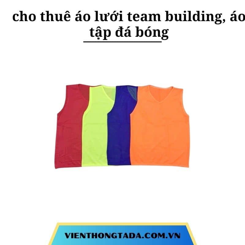 Cho thuê áo lưới Teambuilding, áo tập bóng đá nhiều màu tại Hà Nội, Hải Phòng, Đà Nẵng, TP Hồ Chí Minh