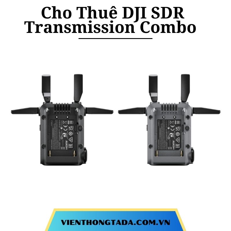 Cho Thuê Bộ Thu/ Phát Không Dây DJI SDR Transmission Combo Chính Hãng Tại Hà Nội, Hải Phòng, TP Hồ Chí Minh
