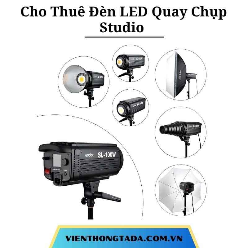 Cho Thuê Đèn LED Quay Chụp Studio Tại Hà Nội, Hải Phòng, TP Hồ Chí Minh, Đà Nẵng – TADA Việt Nam