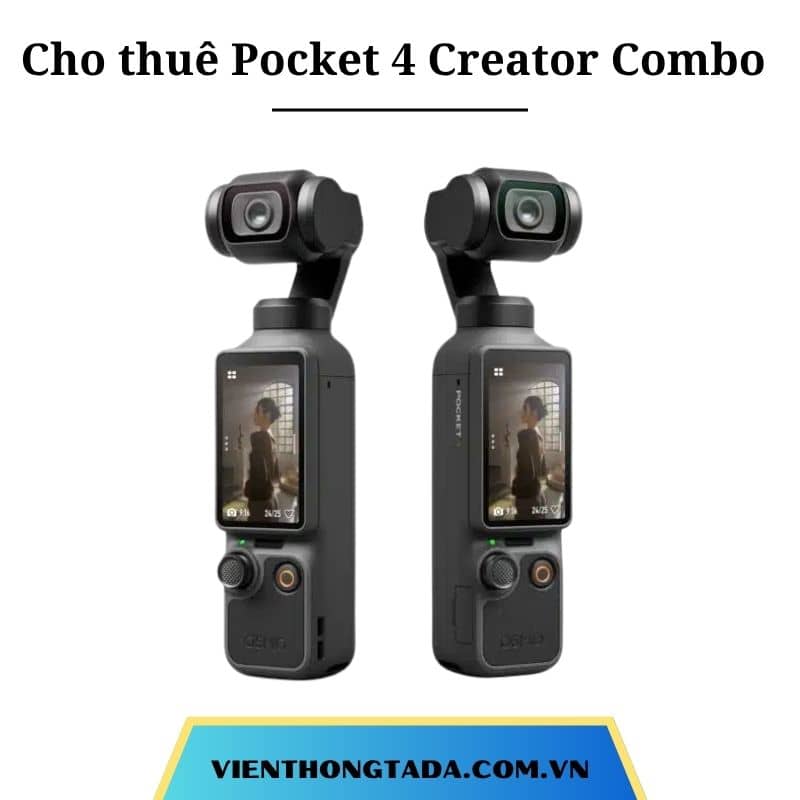 Cho thuê Pocket 4 Creator Combo tại Hà Nội, Hải Phòng, Đà Nẵng, TP Hồ Chí Minh