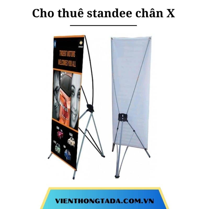 Cho thuê standee thường giá rẻ tại Hà Nội, Hải Phòng, Đà Nẵng, TP Hồ Chí Minh
