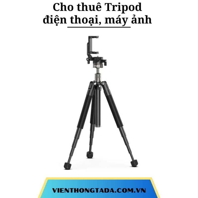 Cho thuê Tripod điện thoại, máy ảnh Ulanzi MT-63 tại Hà Nội, Hải Phòng, Đà Nẵng, TP Hồ Chí Minh
