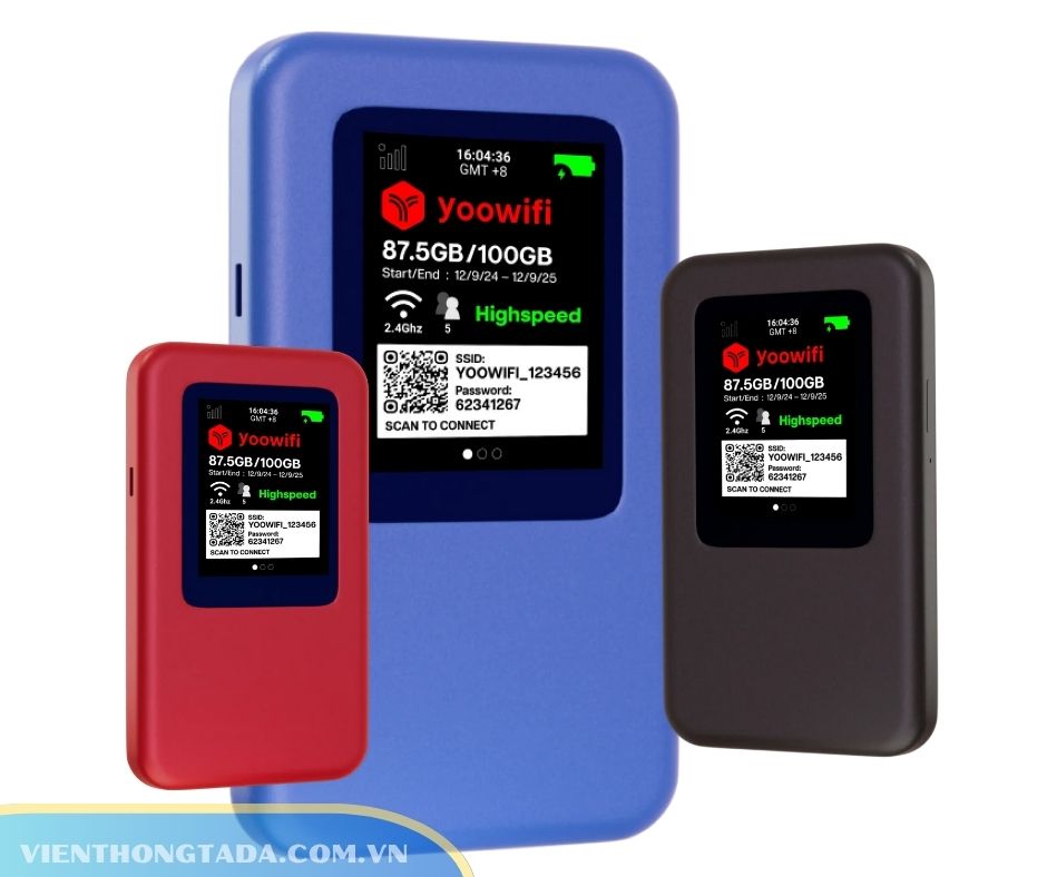 Cho Thuê Bộ Phát Wifi Di Động 4G / 5G Cầm Tay Dùng Tại Việt Nam | Chỉ Từ 50.000 đ/Ngày Không Giới Hạn Dung Lượng Tốc Độ Cao | Wifi Du Lịch Tại Hà Nội , Hải Phòng Và Hồ Chí Minh