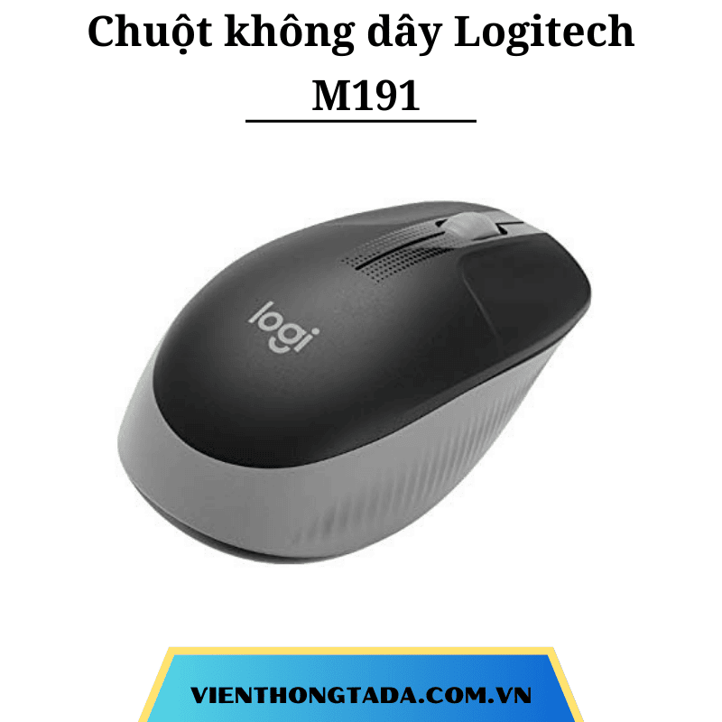 Chuột không dây Logitech M191 -Hàng chính hãng- Bảo hành 12 tháng
