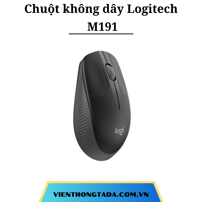 Chuột không dây Logitech M191 -Hàng chính hãng- Bảo hành 12 tháng
