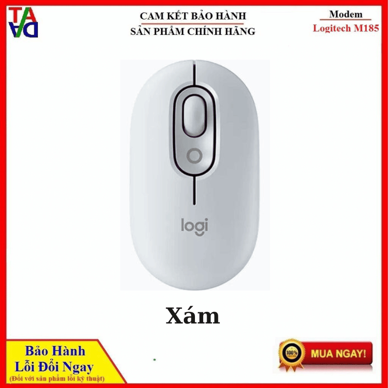 Chuột không dây Bluetooth Logitech POP with Emoji - Hàng chính hãng - Bảo hành 12 tháng