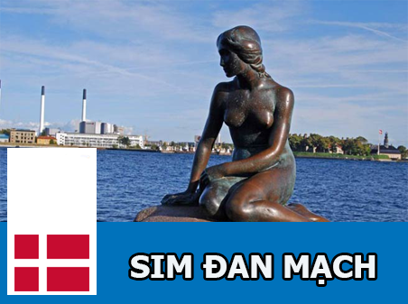 Sim và eSIM 3G/4G du lịch Đan Mạch - Nhận Tại Việt Nam