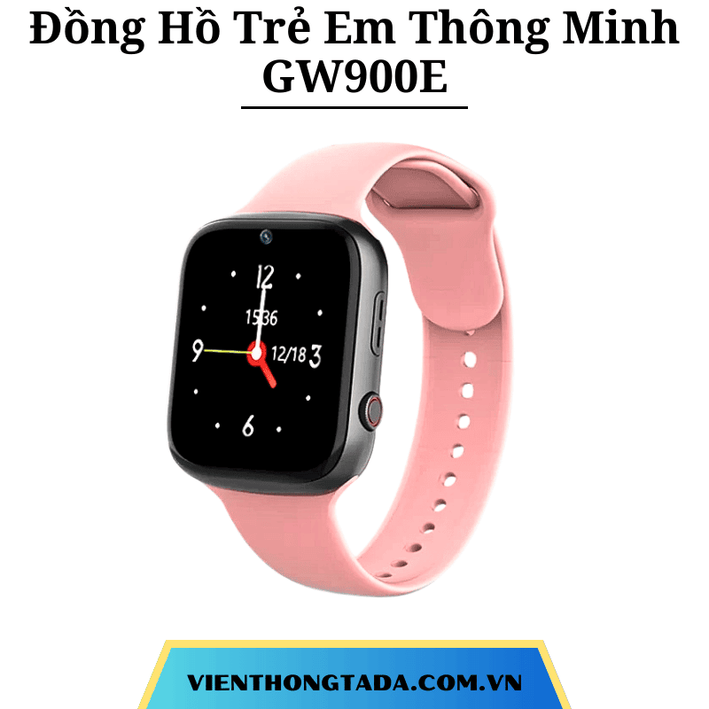 Đồng Hồ Trẻ Em Thông Minh GW900E: Định Vị Đa Chế Độ, Video Call, Theo Dõi Sức Khỏe, Chống Nước