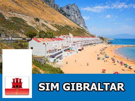 Mua Sim 3G/4G du lịch Gibraltar  - Nhận Tại Việt Nam