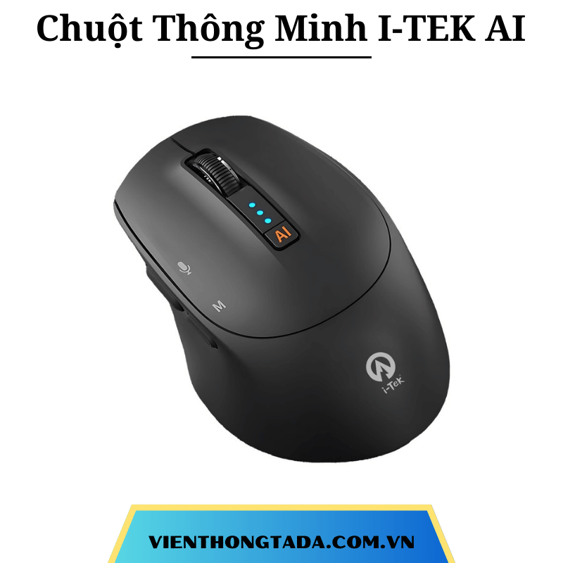 Chuột Thông Minh I-TEK AI: Đánh văn bản bằng giọng nói, Phiên dịch hình ảnh, văn bản - Hàng chính hãng- Bảo hành 12 tháng