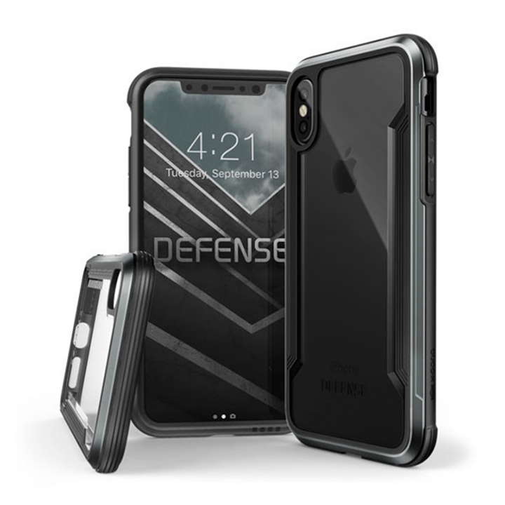 Ốp Lưng X-Doria 474450 Cho iPhone X/XS Siêu Bảo Vệ (Black)