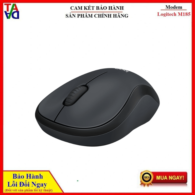Chuột không dây Logitech M221 (Đen) - Hàng chính hãng - Bảo hành 12 tháng