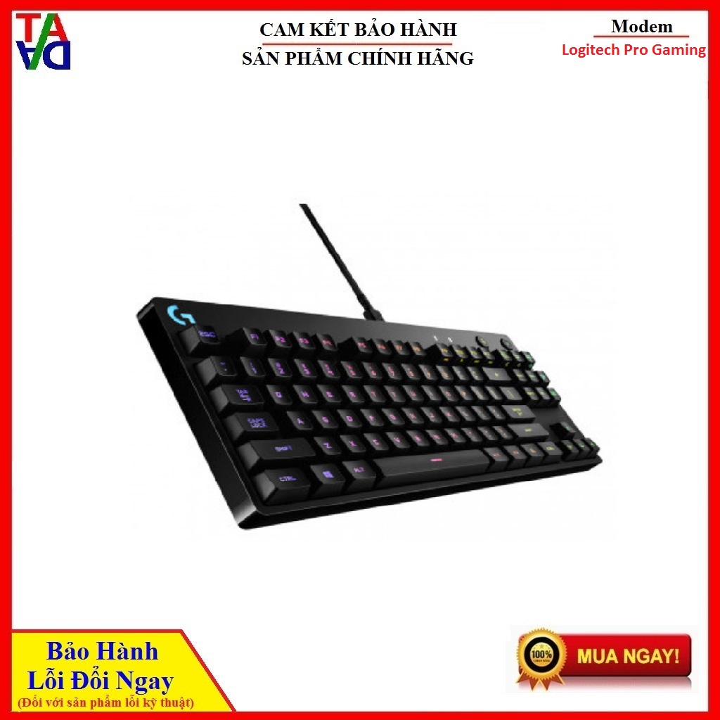 Bàn phím Logitech Gaming Pro X  - Hàng chính hãng - Bảo hành 24 tháng