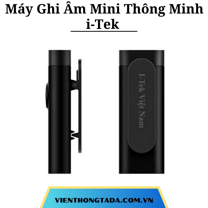 Máy Ghi Âm Mini Thông Minh i-Tek DOS - Hàng chính hãng - Bảo hành 12 tháng