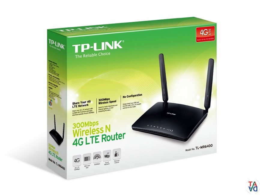 TP-LINK TL-MR6400 | Router Wifi Dùng Sim 3G/4G - Hàng chính hãng - Bảo hành 24 tháng