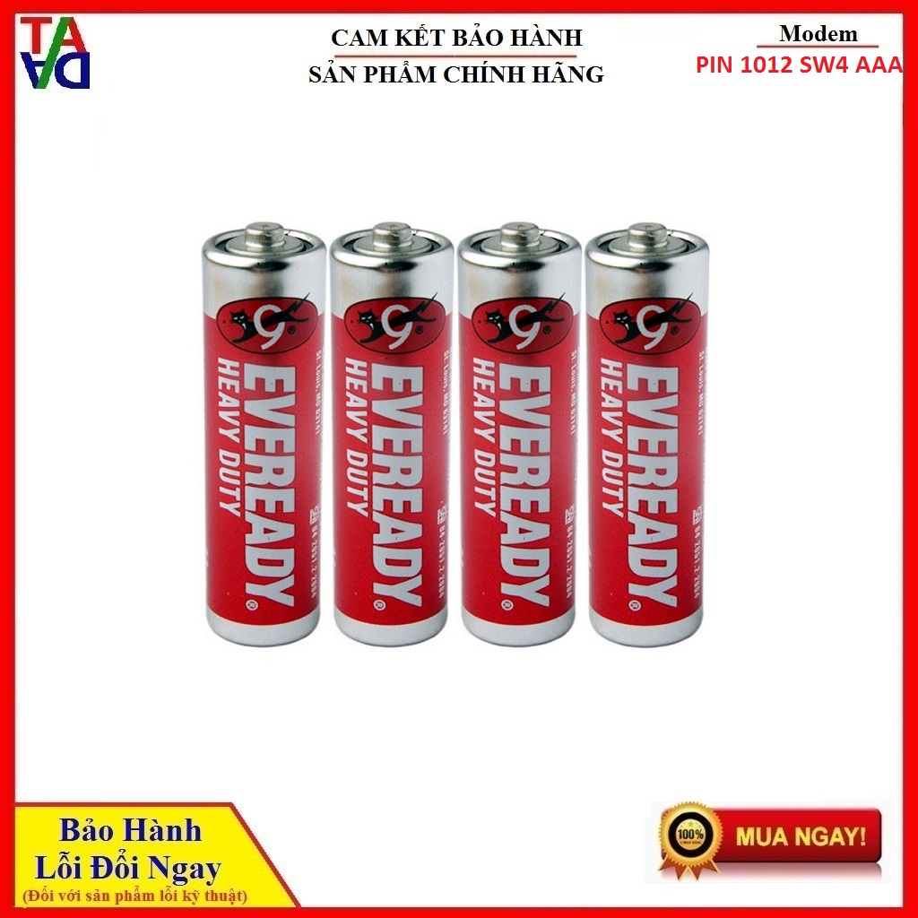 PIN EVEREADY HD 1012 SW4 AAA - Hàng chính hãng